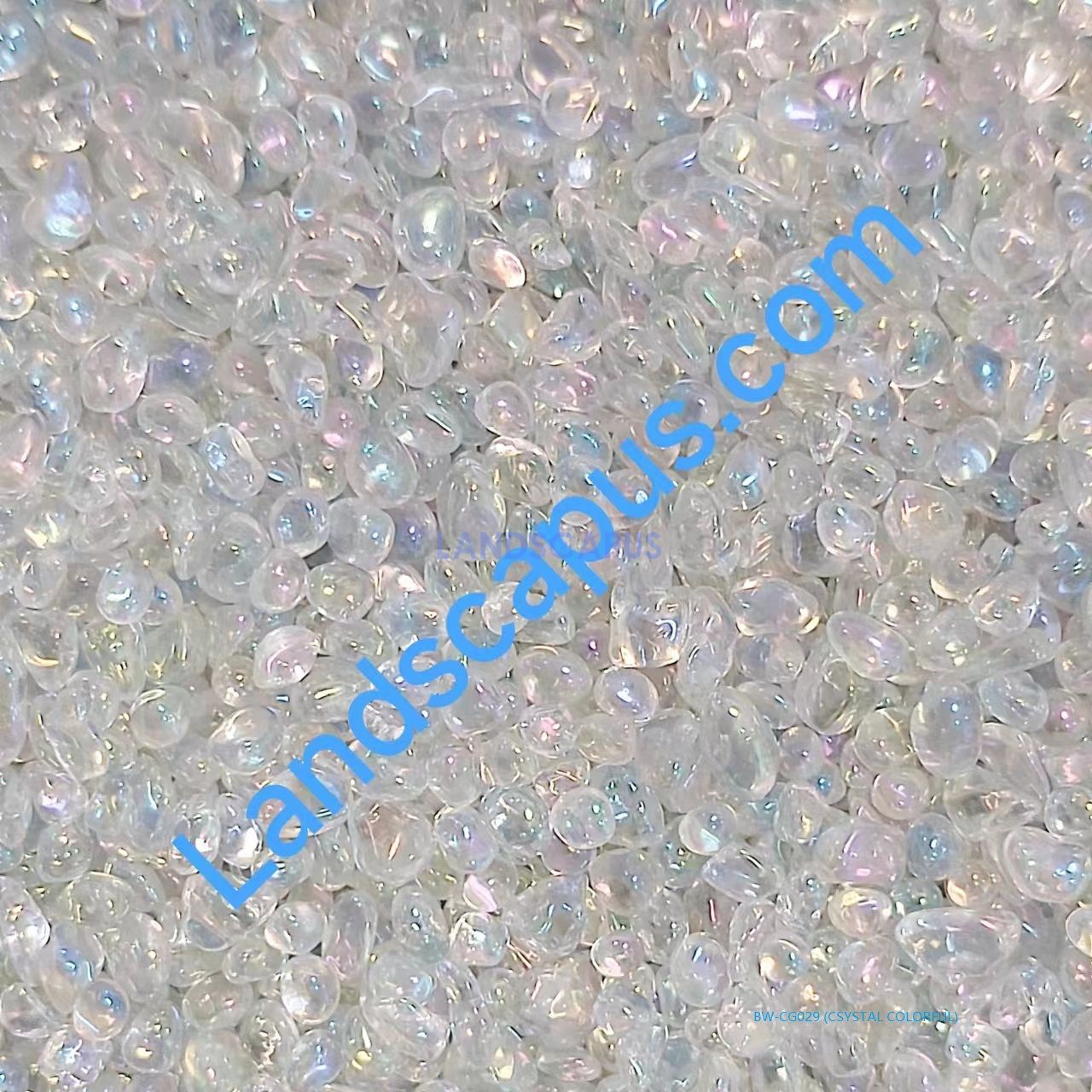 Irregular CRYSTAL Glass Beads